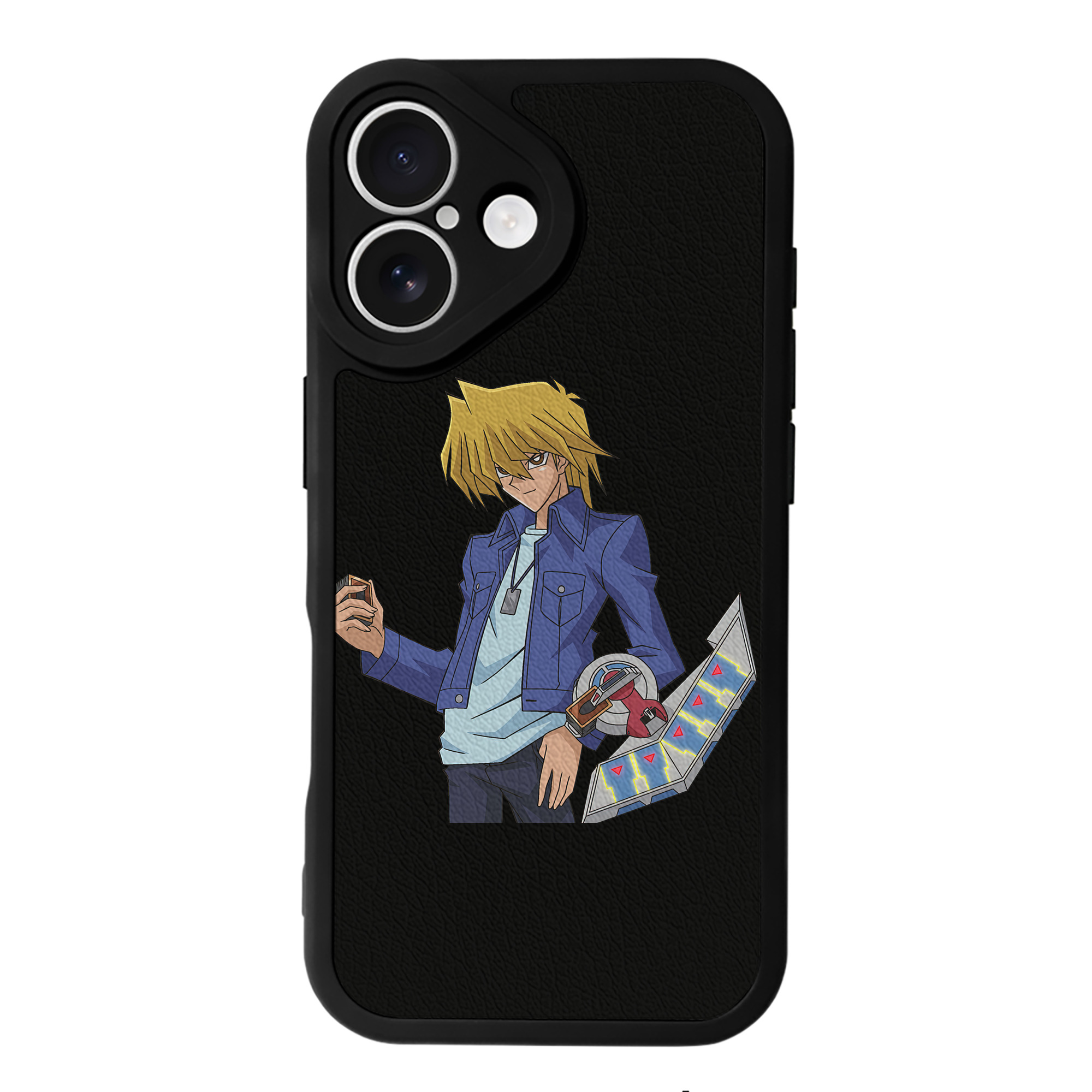 遊☆戯☆王 Yu-Gi-Oh! 【iPhone 16シリーズ対応】シリコンスマホケース（レザー調） 材質：シリコン